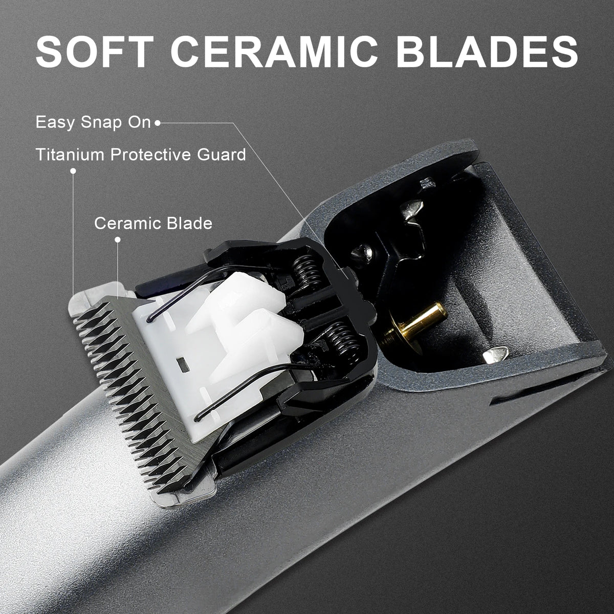 Waterproof Electric Groin & Body Hair Trimmer for Men – Replaceable Ceramic Blade, Cordless Rechargeable Groomer